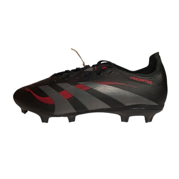 Adidas Predator League Black Red FG/MG Soccer Cleats ID1328 Mens Size 6.5 - Picture 5 of 5